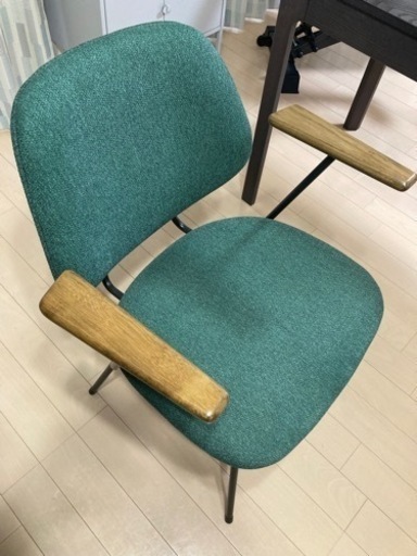 【美品】クラッシュゲート　人気　椅子　チェアー　肘掛け