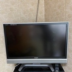 【断捨離中】AQUOS ３７型　訳あり　無償
