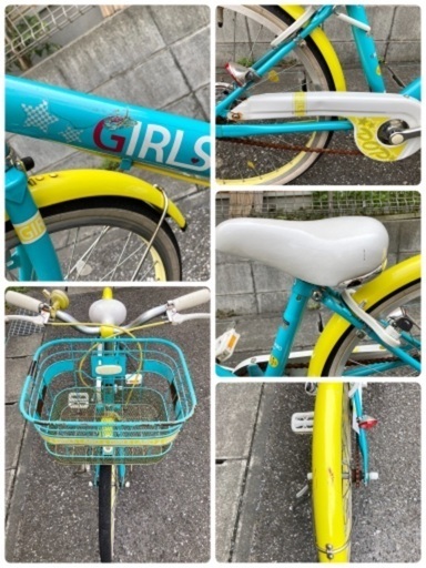 10/31日まで掲載あさひASAHI20インチガールズラボポップブルーイエロー