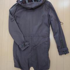 ロングコート M ブラウンの画像