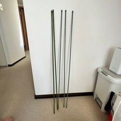 ガーデニング／家庭菜園用　支柱　5本セット