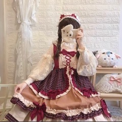 新品、未使用。Mサイズ  ロリータ　Lolita ワンピースの画像