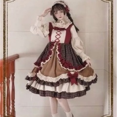 新品、未使用。Mサイズ  ロリータ　Lolita ワンピースの画像