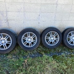 スタッドレスタイヤ　アルミ付き　165/70/r14 ４穴　の画像