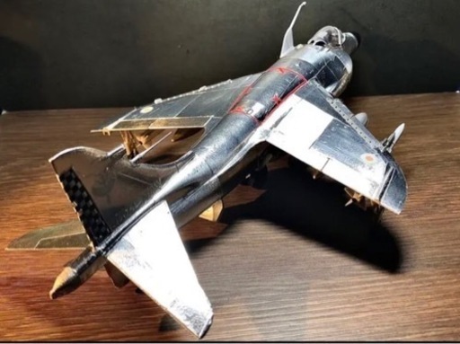 アルミ貼りシーハリアー(1/48)