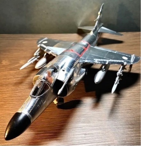 アルミ貼りシーハリアー(1/48)