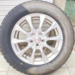 平日受渡し限定 プリウス50用スタッドレスホイール4本セット(ホ...