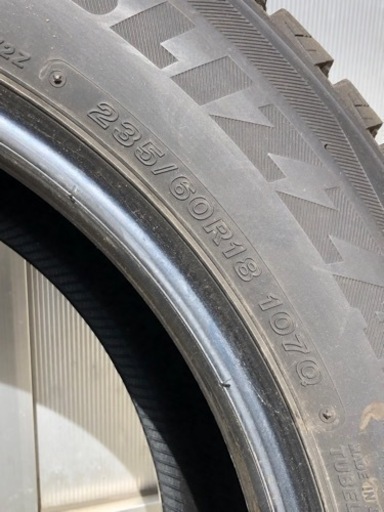BS ブリザックDM-V2 スタッドレス　235/60R18 107Q 4本