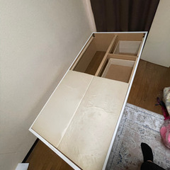 シングルベッド　収納　中古　まだ決まってませんの画像