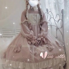 新品、別のサイズ問い合わせ:可。Mサイズ　ローリタ長袖ワンピースの画像