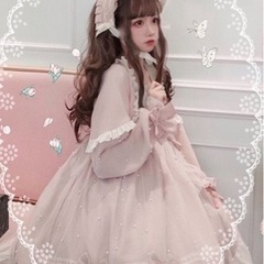 新品、別のサイズ問い合わせ:可。Mサイズ　ローリタ長袖ワンピースの画像