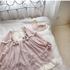 新品、別のサイズ問い合わせ:可。Mサイズ　ローリタ長袖ワンピースの画像