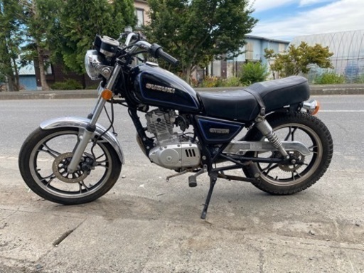 SUZUKI GN125 【書類あり】現金のみ