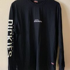  Dickies★ディッキーズ・ロゴ入り長袖カットソー／メンズLサイズ