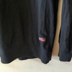  Dickies★ディッキーズ・ロゴ入り長袖カットソー／メンズLサイズの画像