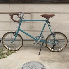 BRUNO ミニベロ BROOKSサドル BRUNO ミニベロ ブルーノ BROOKSシート ブルックス