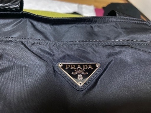 極美品正規品PRADAトートバッグ白タグ