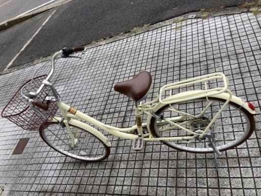 【26インチ自転車】美品❗️6段変速　LEDオートライト付き　若林自転車　浜大津店　SALE中❗️