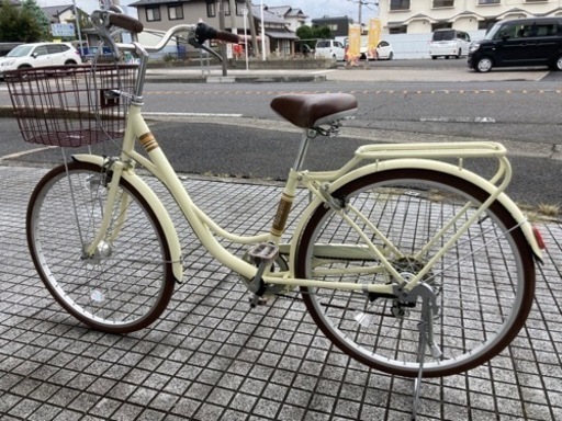 【26インチ自転車】美品❗️6段変速　LEDオートライト付き　若林自転車　浜大津店　SALE中❗️