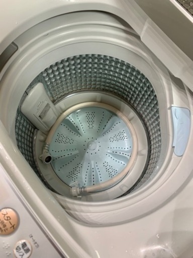 札幌市内無料配送 美品 20年製 AQUA アクア 4.5kg 全自動洗濯機 AQW-S45H