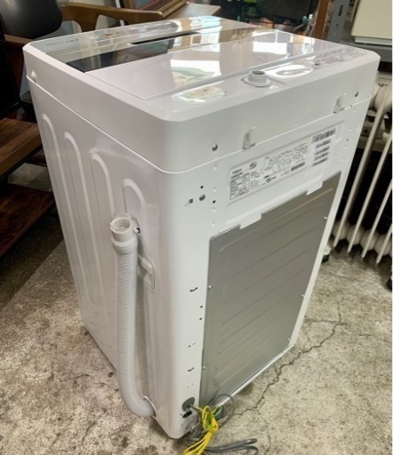 札幌市内無料配送 美品 20年製 AQUA アクア 4.5kg 全自動洗濯機 AQW-S45H