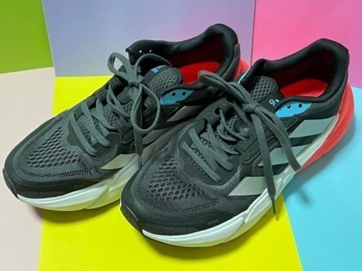 adidasアディダス　アディスター　マラソンシューズ中古美品26.5cm