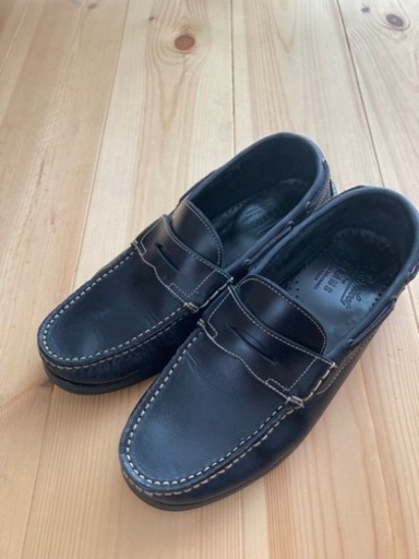 【パラブーツ×BEAMS】ローファー モカシン デッキシューズ