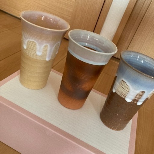 新品　萩陶苑　椿秀窯　焼酎　ビールに最高