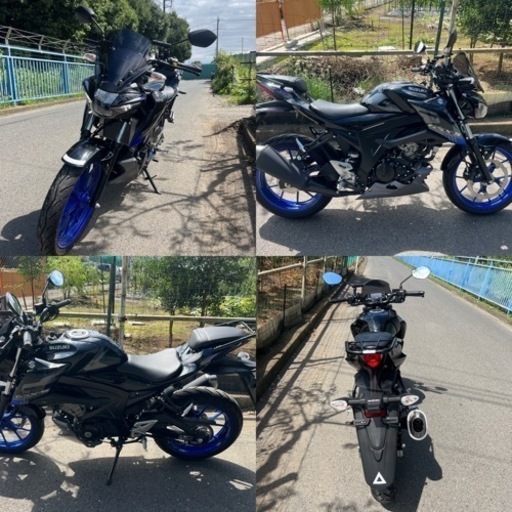 GSX-S125 低走行　格安　自賠責付き