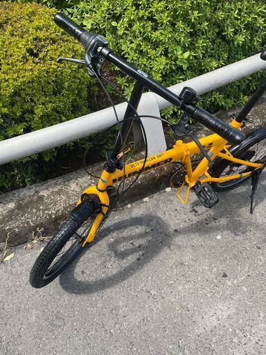 リサイクルショップどりーむ鹿大前店　No４１２　エコNo１４６８０H　自転車　新品定価約35000円　折り畳み自転車　HUMMER　ハ