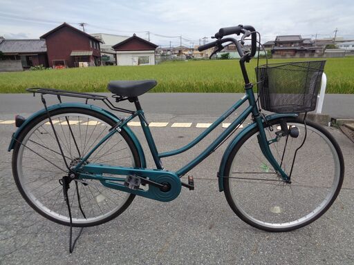 FROMAGE 26インチ シングル 軽快車 緑(146)