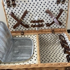 ピクニックバスケット　値下げの画像
