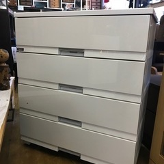 Fits プレミアムチェスト　4段　セラミックホワイト　美原店