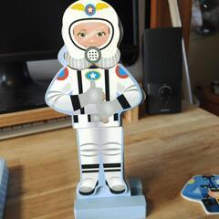 ★値下げ★200円→100円木のおもちゃ　着せ替え　磁石　知育玩具　の画像