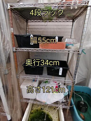 スチールラック　4段　W55　交渉中