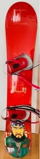 最終　美品　スノーボード　バートン　Burton ケース付　レッド　10万で購入