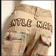 ご購入者様決定꒰rough꒱ラフ ヒップロゴ ハート刺繍 チノパ...