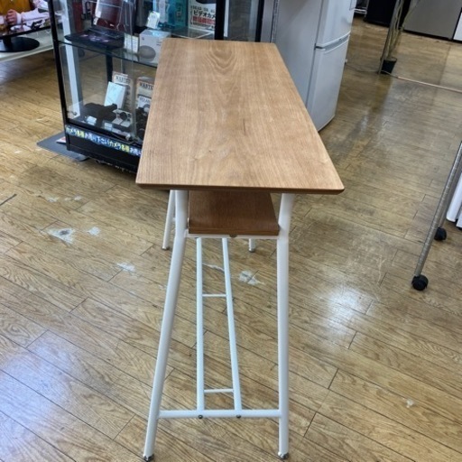 ⭐️オシャレ⭐️sunneed カウンターテーブル ハイテーブル 収納 バーテーブル