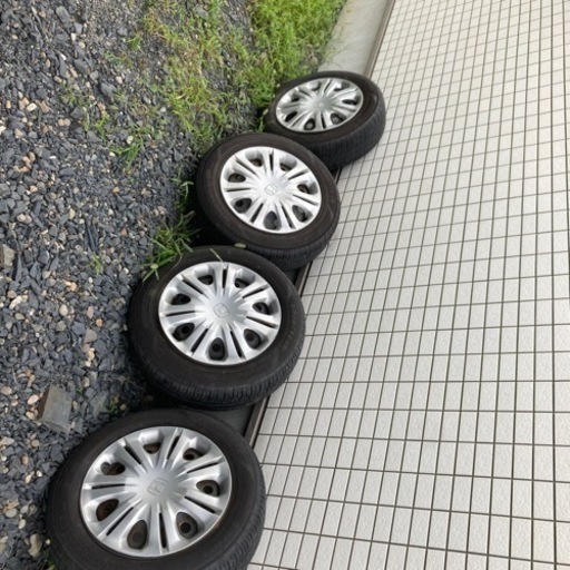 GOODYEAR夏タイヤ175/65R15 4本鐵鎮ホイール付き