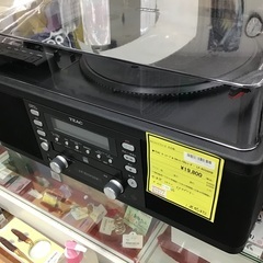 TEAC ターンテーブル/カセット/CDレコーダー LP-R550USB