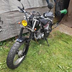 美品　tw200　一発始動　車検必要無　タイヤブレーキ新品　カスタム　の画像