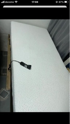 ニトリの電動リクライニングベッド、マットレス付き 2017年に購入