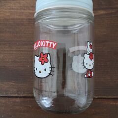 【非対面】HELLO KITTYマヨネーズ空き瓶の画像