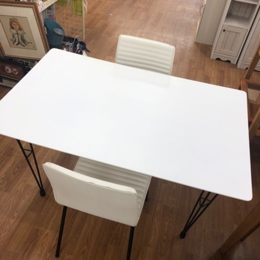 ダイニング3点セット売ります！