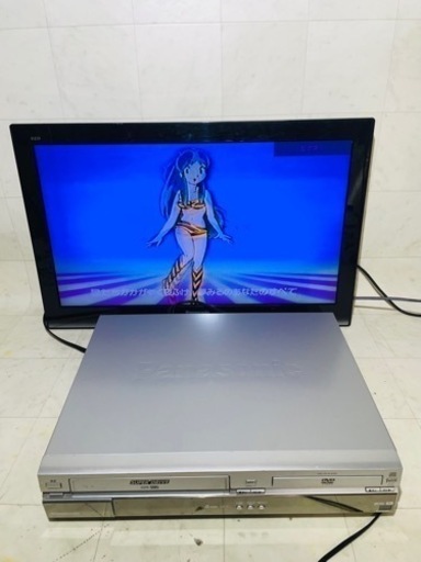 Panasonic VHS DVDプレーヤー　VHSうる星やつら1〜50