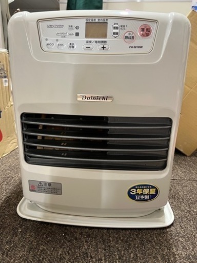 美品 DAINICHI ダイニチ 石油ファンヒーター ブルーヒーター FW-3216NE 木造9畳 コンクリート12畳 ECOモード 抗菌フィルター