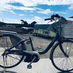 ET2981番 電動自転車-美品 パナソニック電動アシスト自転車
