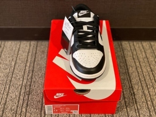 Nike dunk low white/black 23cm