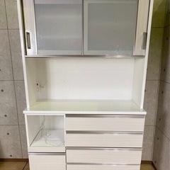 【美品】ニトリ食器棚10月上旬まで！