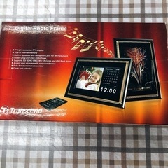 Transcend デジタルフォトフレーム ◆7インチ◆リモコン電池交換済【こちらは店舗です。浜村鹿野温泉ICから3分 買取本舗 宮本リサイクル 営業時間９～１９時 定休日水曜日】の画像